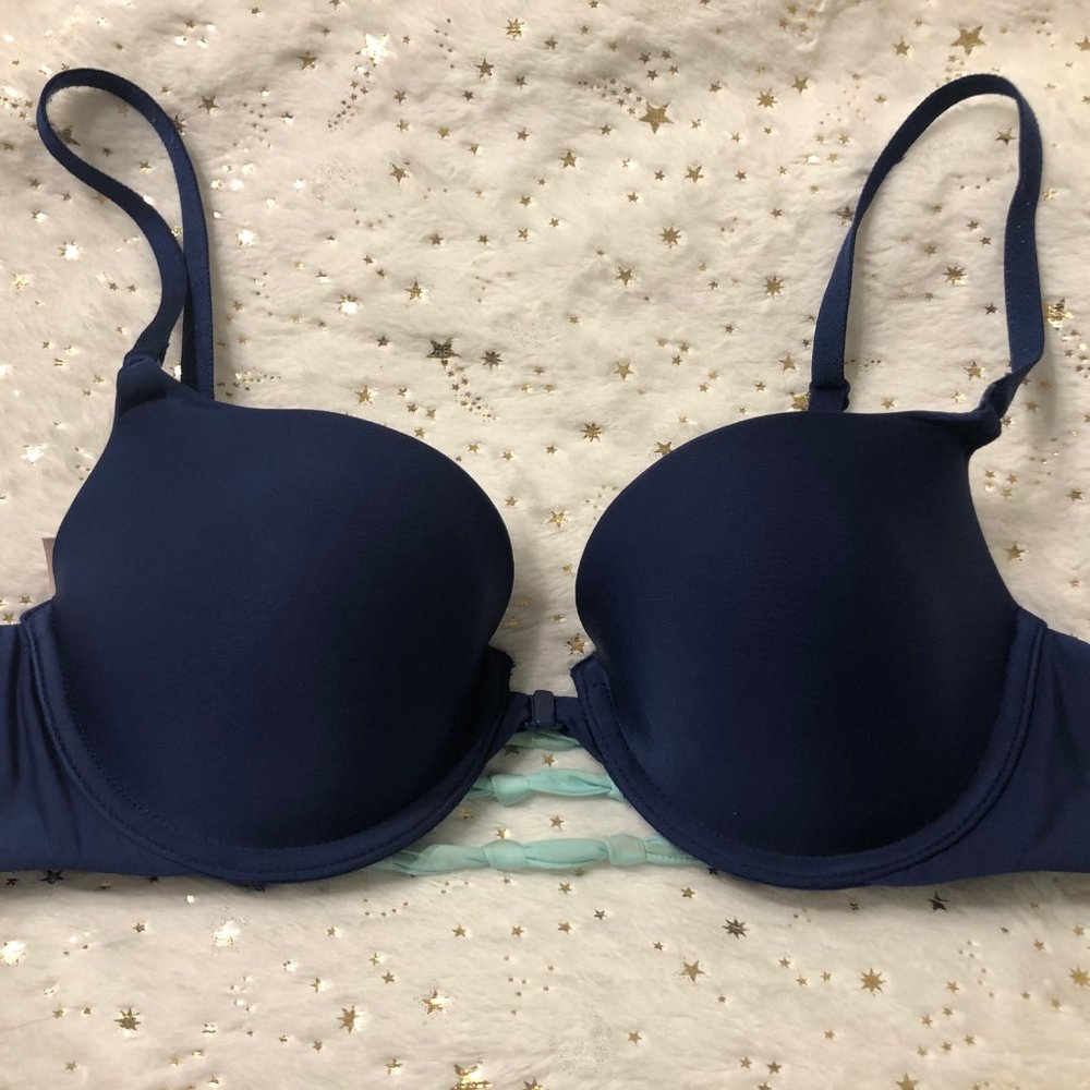 Victoria's Secret push-up bra Blue 34B